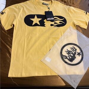 Helstar Yellow Short Sleeve Tee